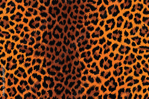 A captivating wild animal skin pattern featuring beautiful wildlife fur texture, creating an authentic camouflage background