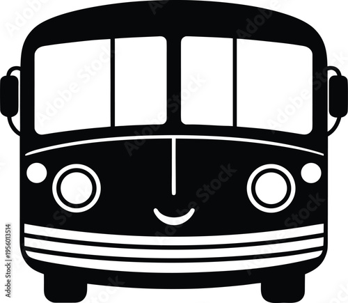 bus icon vector illustration