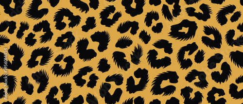 An exotic animal wildlife skin pattern, showcasing the classic fur texture for a stunning and wild camouflage background design