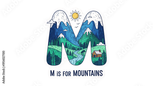 A vector design illustration of the New Zealand flag featuring a Christmas tree silhouette and holiday decoration icons for a nature inspired celebration card or company logo symbol