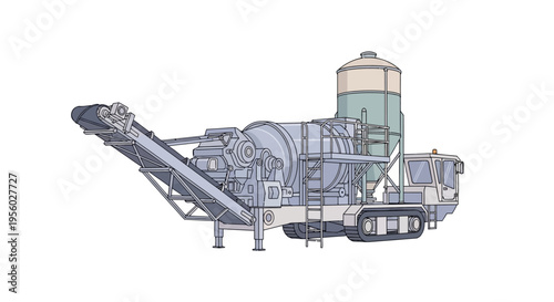 Industrial machinery equipment manufacturing plant.