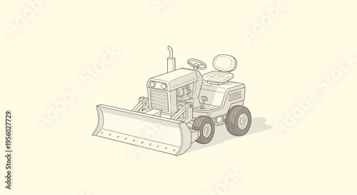 Bulldozer Construction Equipment Heavy Machinery.