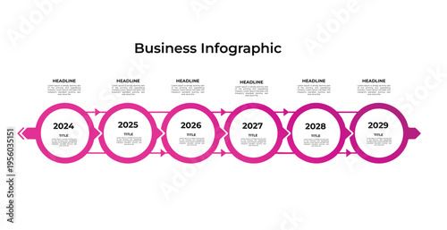 Corporate business infographic professional workflow diagram modern chart design background