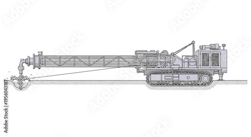 Large Industrial Crane Machine Equipment.