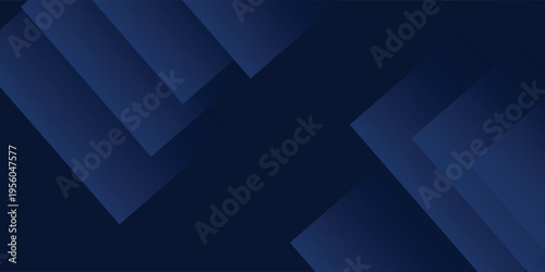 Black dark navy blue silver abstract pattern background. Geometric shape. Line triangle angle fold polygon diamond 3D simple abstract modern