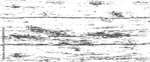 Distressed white painted wood planks texture with gray grain patterns