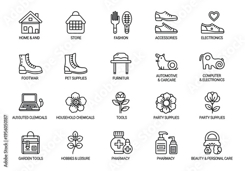Lifestyle and Daily Activities Illustration