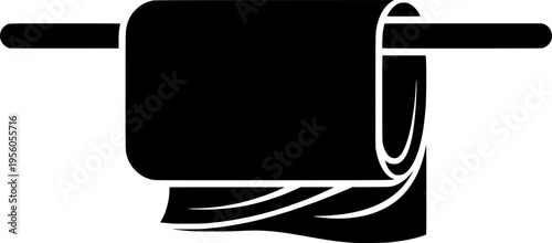 towel icon on transparent background for apps and websites
