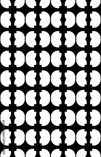 black and white flowers tattoo cross seamless pattern cross anchor set key .