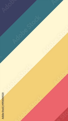 Diagonal Wipe Transition with a modern, vibrant color palette. Ideal for stylish scene changes, intros, or outros. Perfect video overlay.
