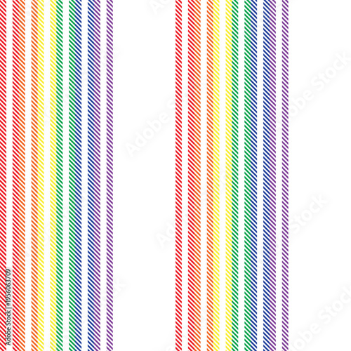 Rainbow Stripe Pattern Design Colorful Vertical Lines