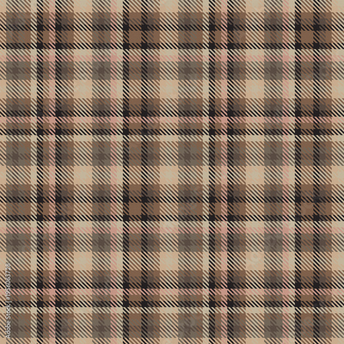 Classic Brown Plaid Pattern Design