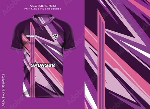 jersey sport template vector illustration