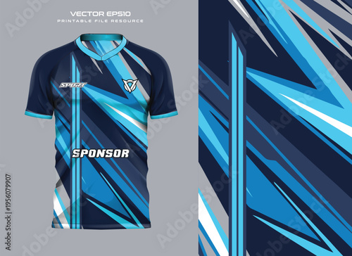 jersey sport template vector illustration