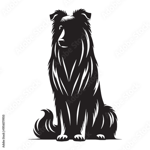 Powerful Iranian Shepherd Dog Strong Guardian Breed Loyal Protective Livestock Protector Large Working Dog Brave Intelligent Rural Farm Security Companion Majestic Coat Watchdog Heritage Breed.