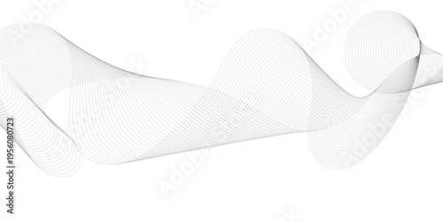 Abstract. Digital frequency track equalizer. Stylized line art background. lines created using blend tool. 