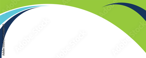 Modern abstract background with blue and green wave design. Perfect for corporate templates, business presentations, flyers, brochures, and digital banners. Clean, professional, and trending design