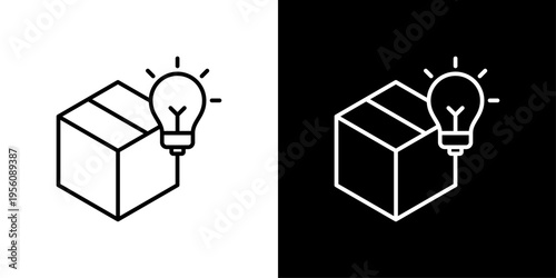 Product Icon Sheet Black And White