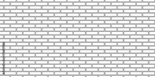 Masonry isolated square brickwork wall block white concrete stucco wallpaper design.
