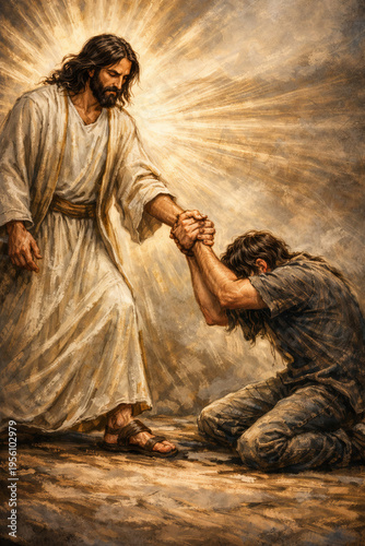 Jesus and his servant