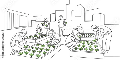 urban gardening community