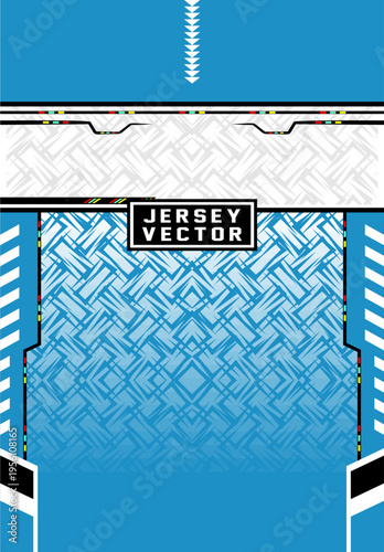 ABSTRACT BLUE CROSSHATCH SPOR...