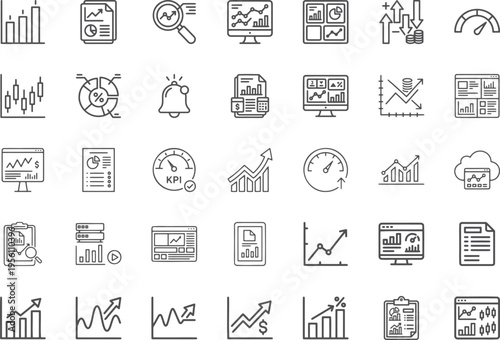 Stock market trading and financial auditing investigation document set