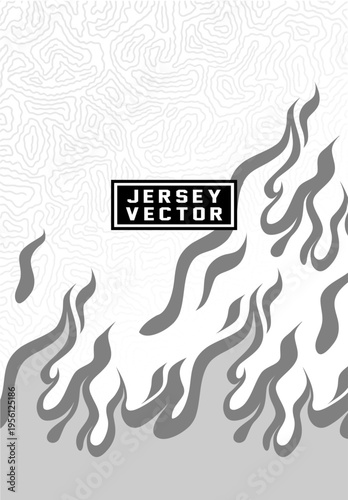 fire line art jersey backgrou...