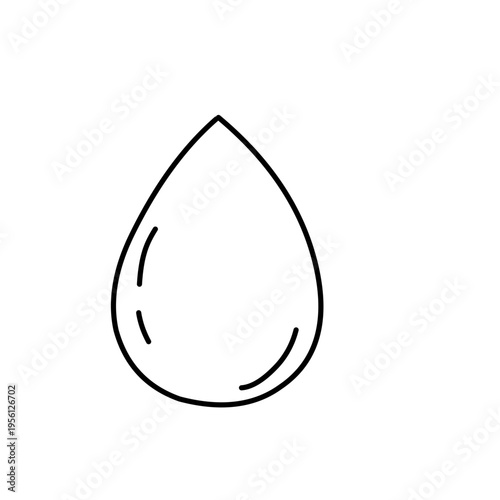 water drop doodle