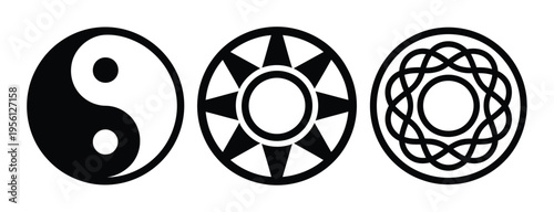 black and white easter eggs