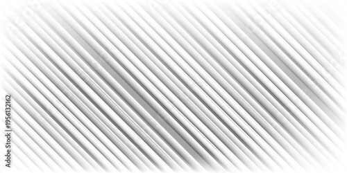 Transparent corrugated plastic ribbed glass background with abstract line patterns. 3D gradient light effects for retail windows or architectural panels.