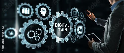 Digital Twin Technology for Intelligent Virtual Modeling and Simulation