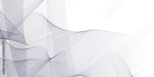 Blue abstract background. abstract background with lines. red geometric shape. Dynamic shapes composition with lines. Futuristic Technology Concept with Data Science Inspiration, 