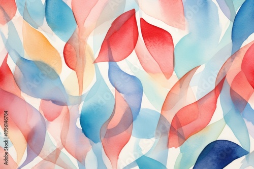 Abstract watercolor pattern