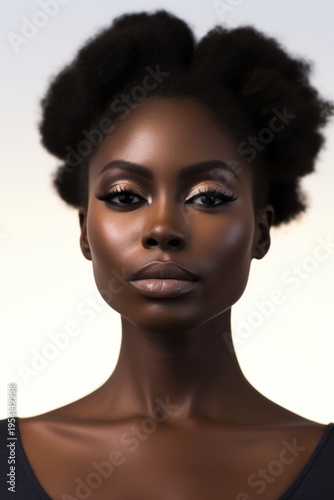 portrait of a black girl