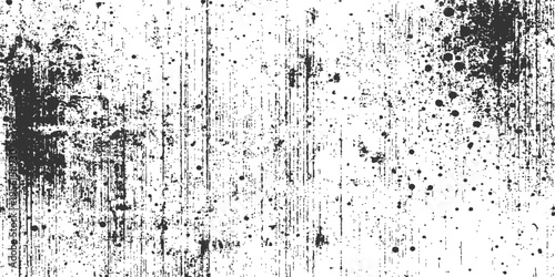 Grungy Texture Effect: Abstract background with black and grey stain patterns, creating a tactile and visual experience.