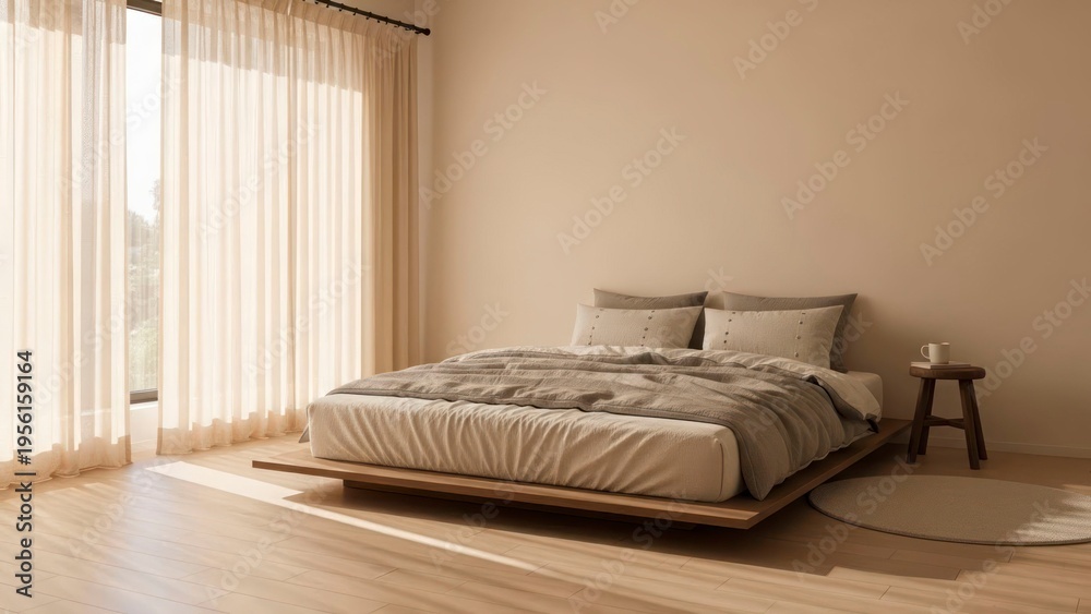 Fototapeta premium Modern bedroom