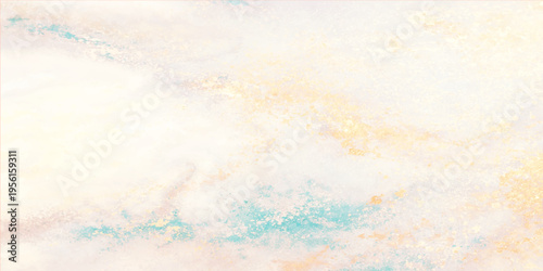 Soft, watercolor-style artwork of blended cloud-like colors. Evokes feelings of peace and tranquility. 