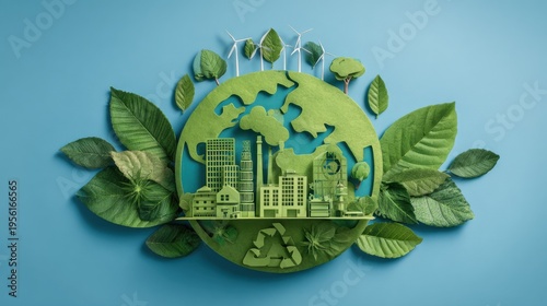 green background ethical business practices on a blue background