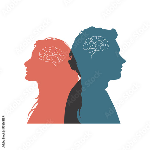 Mental Health Illustration Set