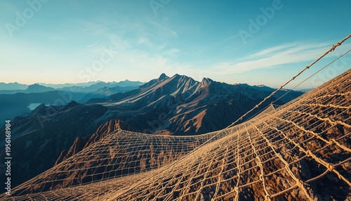 view from the rope