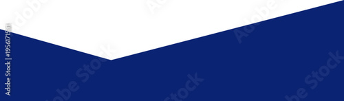 Abstract curved wavy divider with clean border. Basic layout element for modern webpages and menu design.