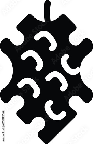 a pheromone trap with sticky surface the entire image silhouette vector illustration on transparent background