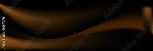 Luxury black gold curved background, abstract elegant background vector for branding presentation. modern, eps10