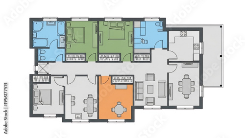 A floor plan illustration shows interior rooms and layout of a building