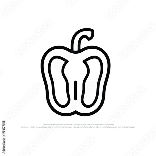 Simple black line drawing of elbow pipe fitting