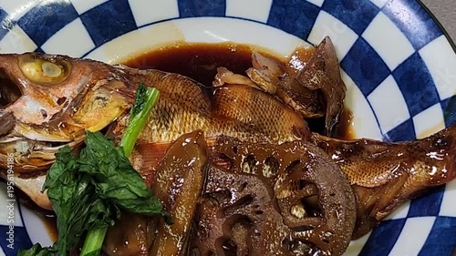 メバルの煮つけの完成