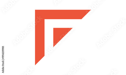 Abstract Letter F Logo Design	
