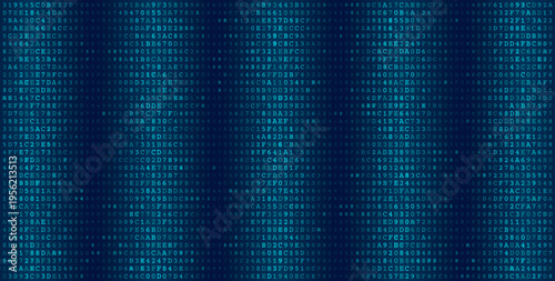 Pentagonal Data Arrays - Five Columns of Structured Binary Logic in Grayscale