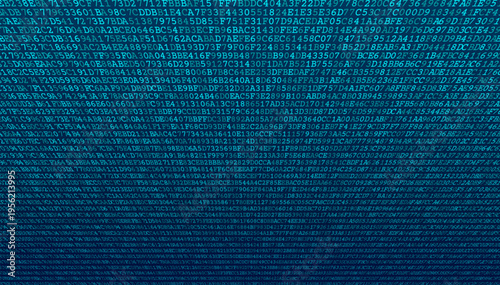 The Digital Surge - Artistic Binary Compression and Kinetic Data Distribution